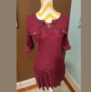 Matilda Jane Paint By Numbers Blackberry Tunic S